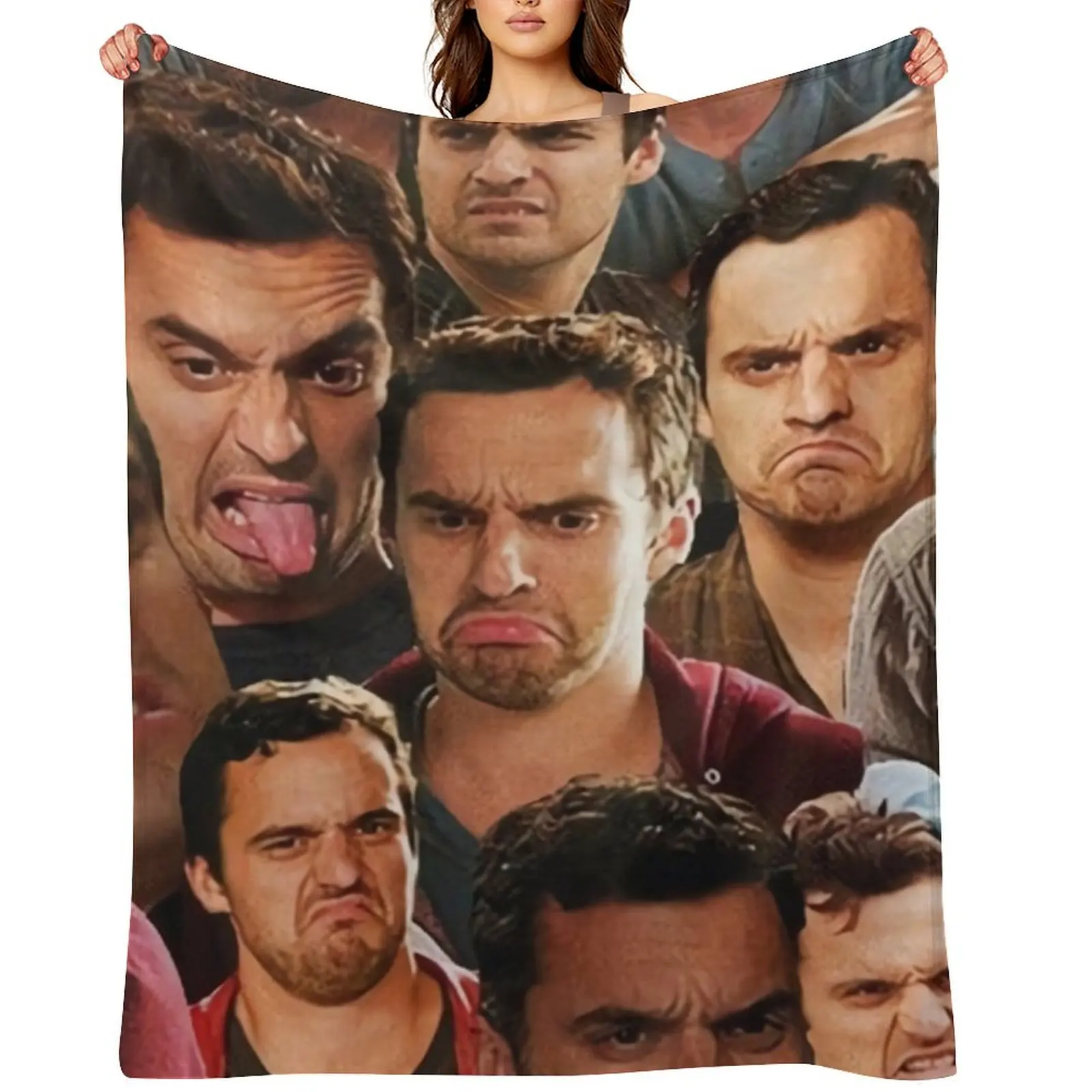 Nova menina meme lance cobertor cama elegante sofá lance cobertores térmicos macios