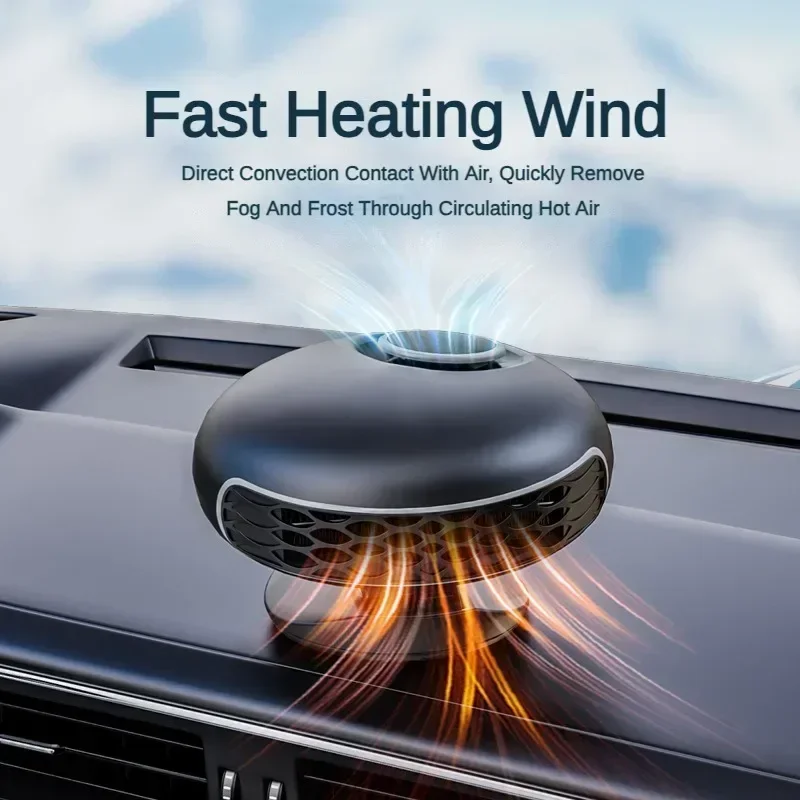 12V/24V Car Heater Fan 150W Car Heater Electric Cooling Heating Auto Windshield Defroster Defogging Demister Car Anti-Fog Heater