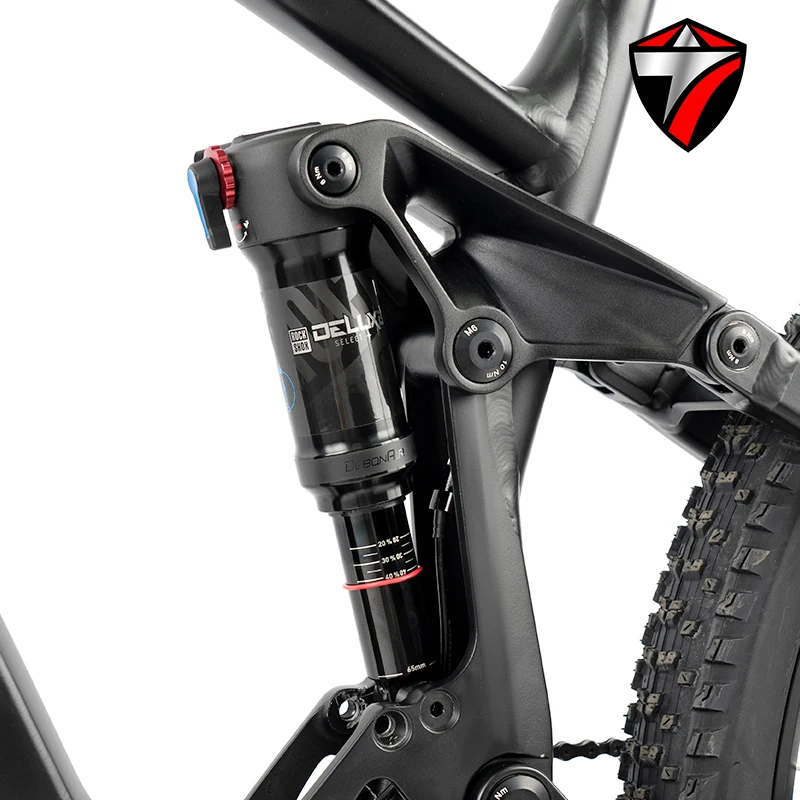TWITTER ENDU150 Full shock-absorbing mountain bike NX-12S Enduro All-Terrain Bicycle Four-piston brake for MTB