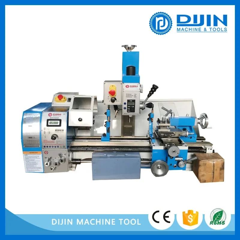 prezzo basso del tornio orizzontale da banco combinato HQ400 per tornio combinato per vendite
