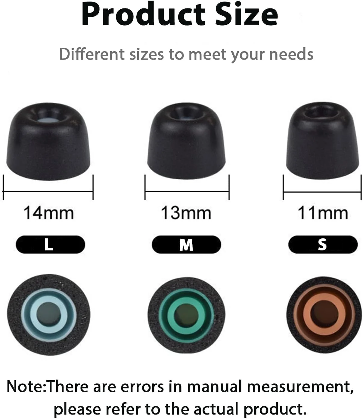 Memory Foam Ear Tips for Sony  - огляд і ціна Earphone Foam Tip