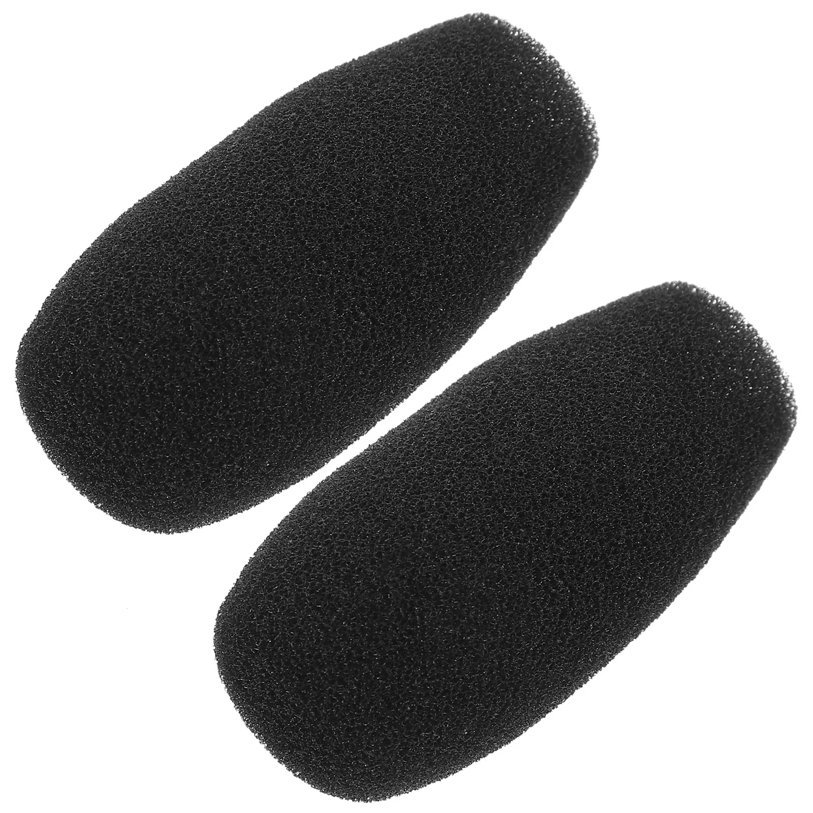 

2pcs Microphone Sponge Cover 48-22-12mm Windproof Screens Noise Reduction Dust Muffler Soft Sturdy Material Compatible