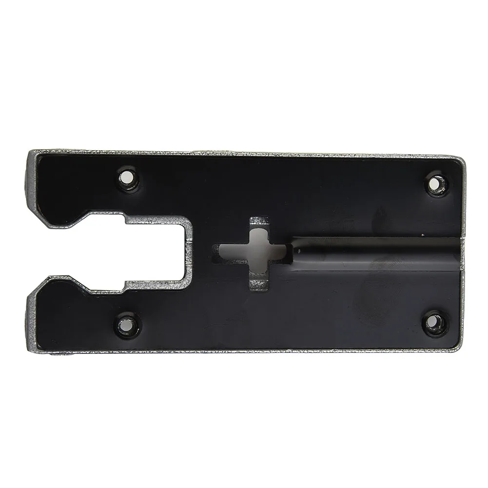 

New Practical Useful Jig Saw Machine Fittings Replace With Screws 1 Set Accessoires Aluminum/Iron Black+silver