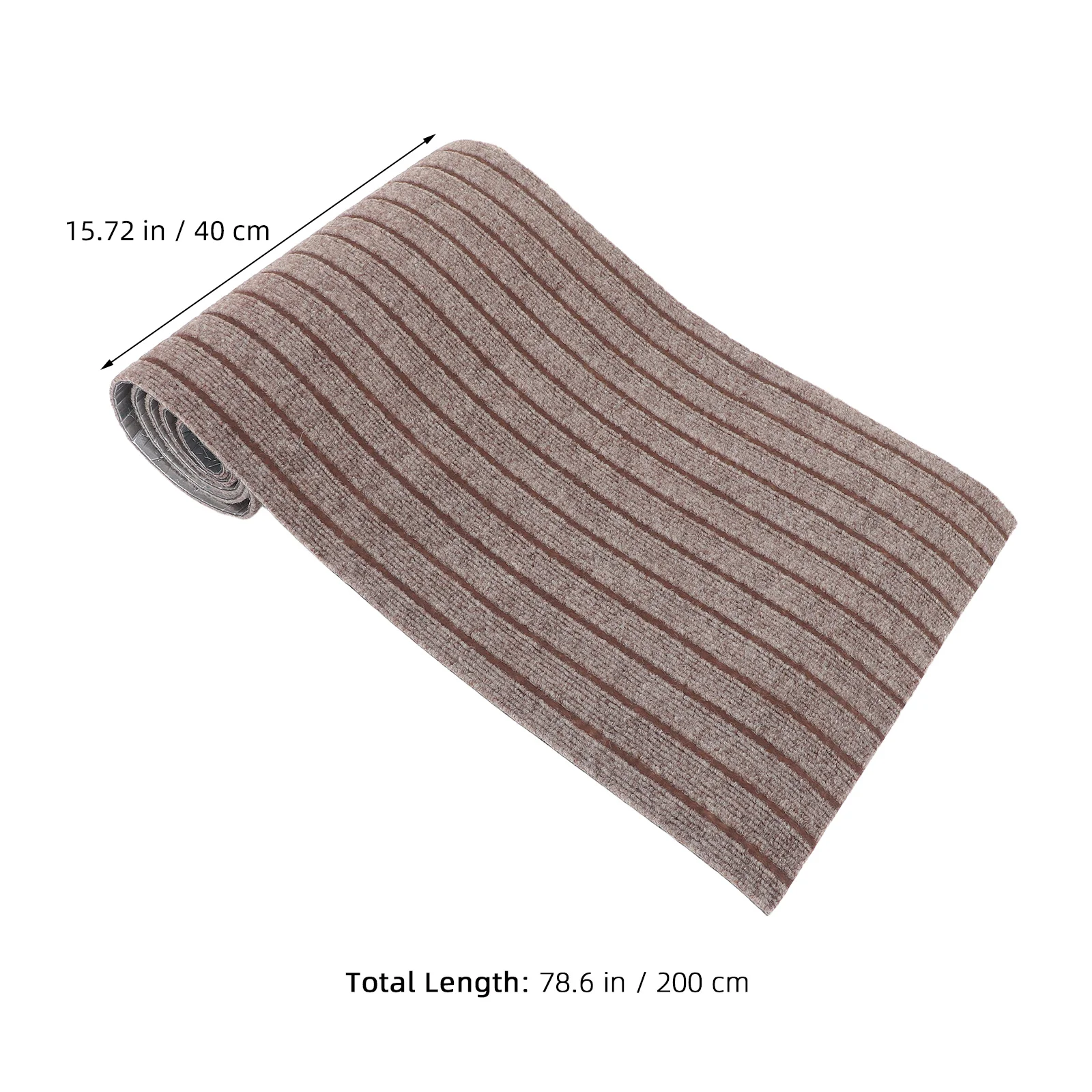 Selbstklebende Treppenstufen, Teppich, Katzenkratzer, Matte, haustierfreundlich, schneidbar, Holztreppen, Möbelschutz, Büro und Zuhause