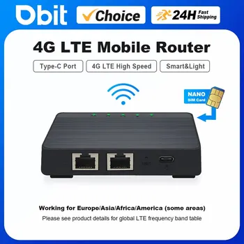 New Mini Box 4G LTE Router Wifi SIM Card Modem 4G Car Wifi Router Support 5V USB Power Supply and 30 Device Connections