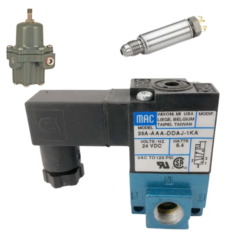 3-way 2-position Solenoid Valve 35A-ACA-DDAJ-1KA Fisher 67CFR Filter Pressure Reducing Valve Fisher DVC6200 Valve Positioner