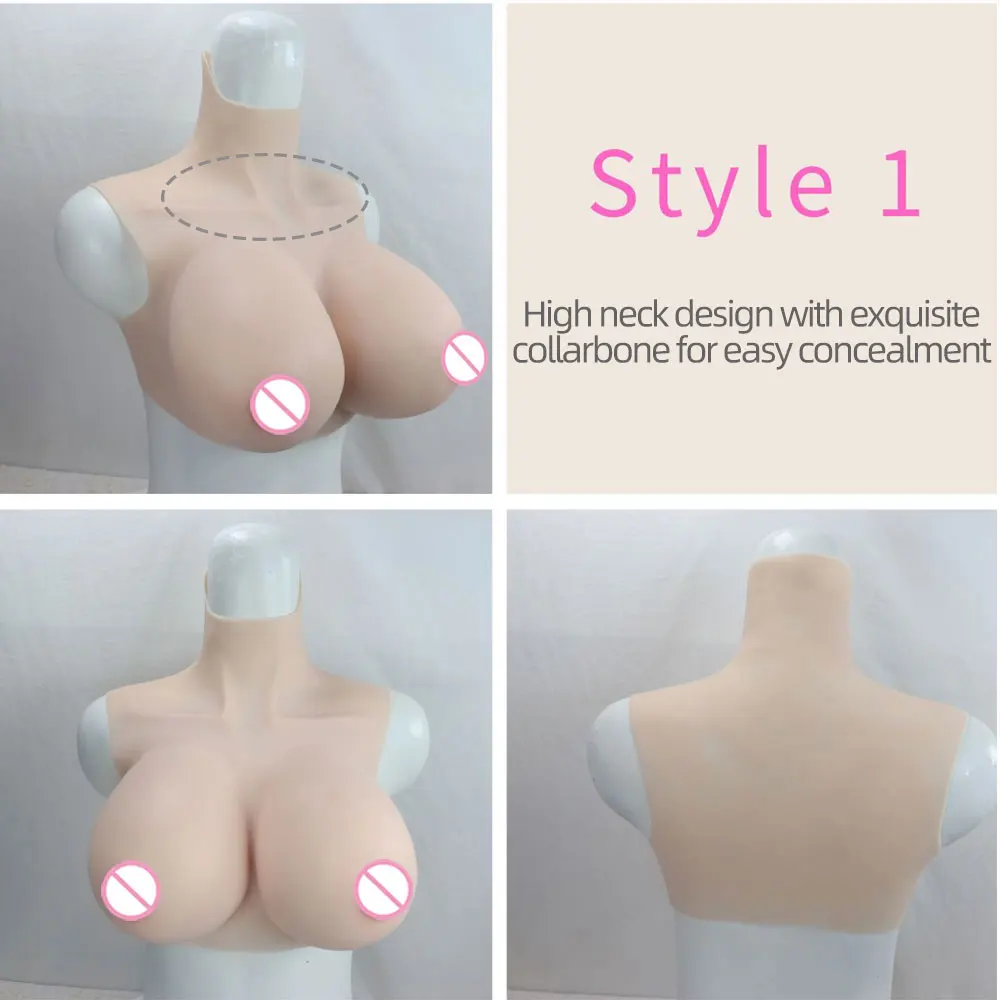 YUERUGOU Silicone Breasts for Small Breast, Woman, Mastectomy, Cancer, Transvestite, Transvestite, Sissy, Huge Artificial Breast