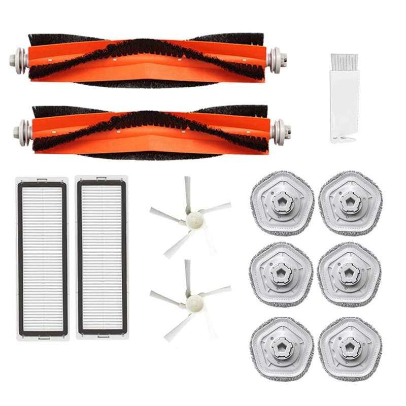 

Main Side Brush HEPA Filter Mops For Dreame Bot W10 W10pro Vacuum Cleaner Replacement Spare Parts