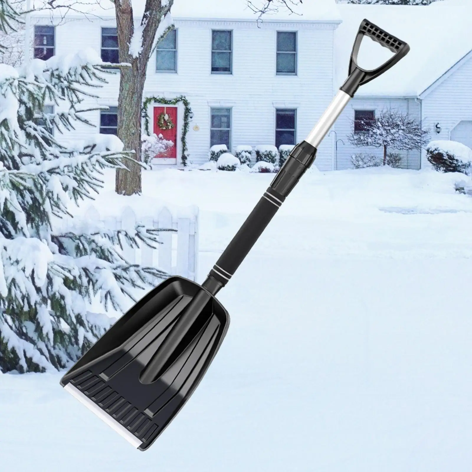 Snow Shovel Lightweight Retractable Snow Shovel for Garden Suvs Camping