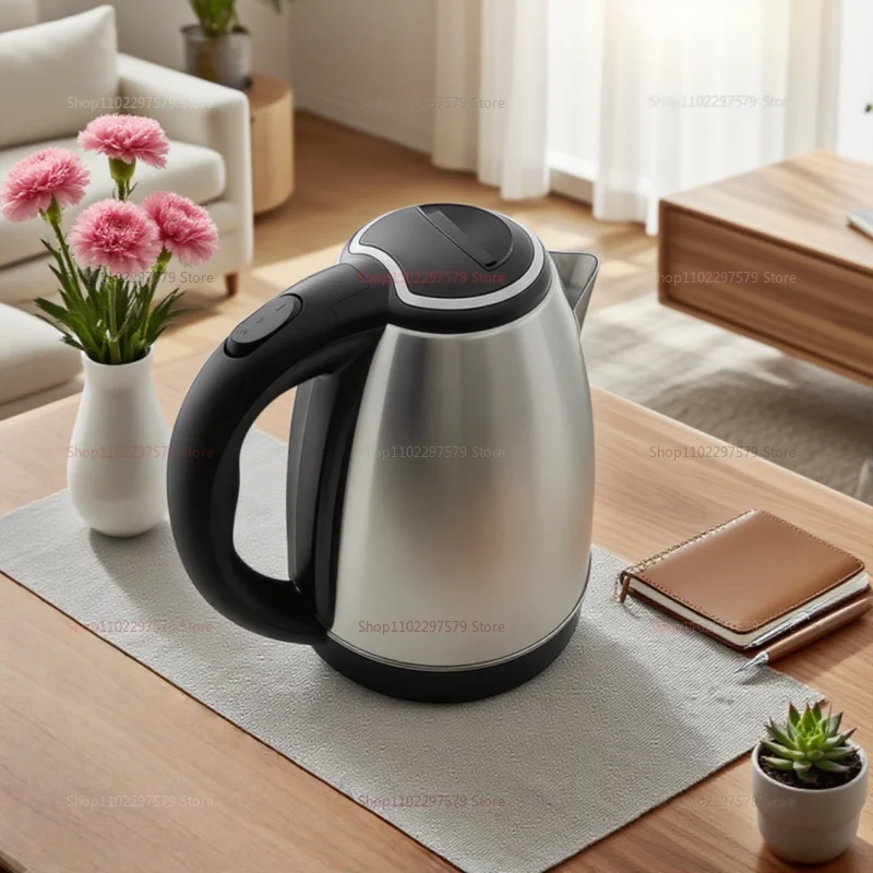 Travel Electric Kettle Tea Coffee 2L Stainless Steel Portable Water Boiler Pot For Hotel Family Trip Kitchen Smart Kettle Pot