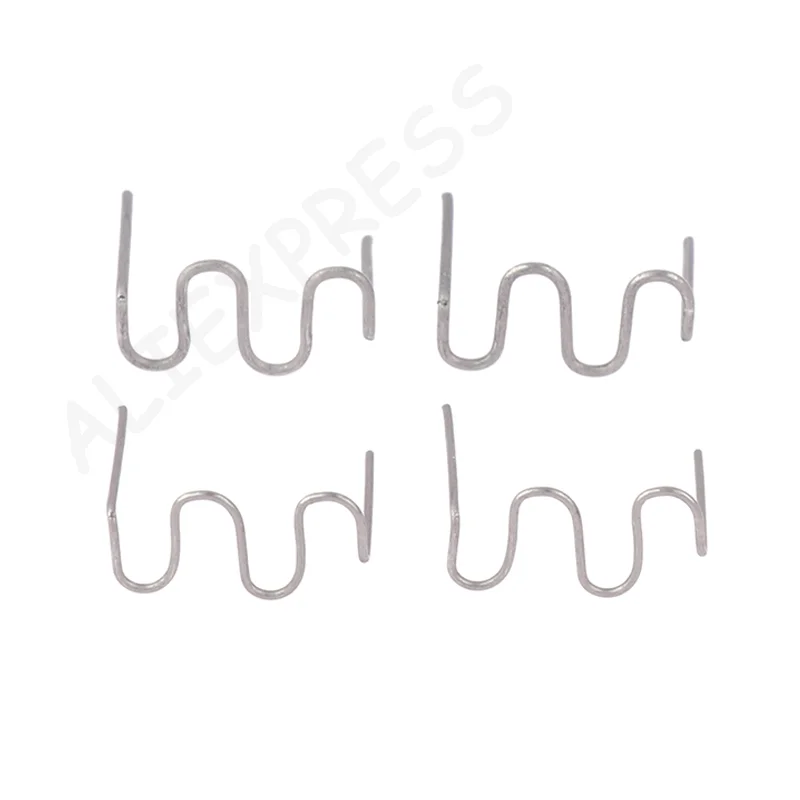 

New500Pcs 0.6/0.8mm Hot Stapler Staples For Plastic Welder Plastic Repair Standard Pre Cut Wave Staples Welding Soldering Tools