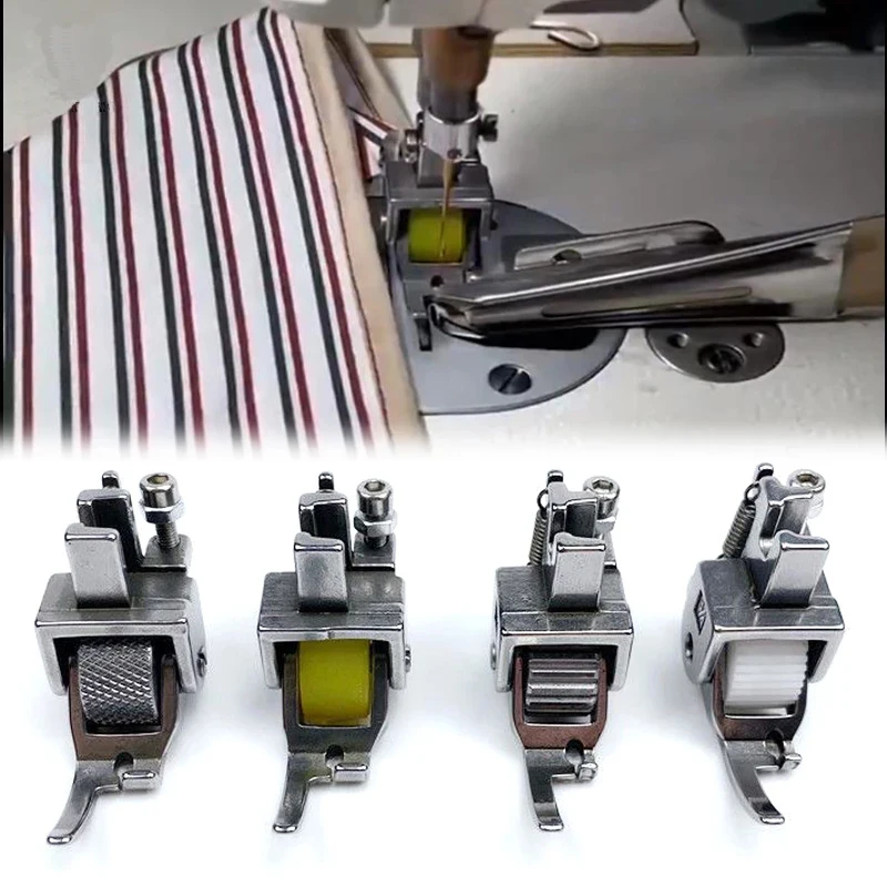 

Special Roller Foot for A10 Double Fold Right Angle Binder, for Special Thin and Thick Material, A10 Rolled Hem Presser Foot