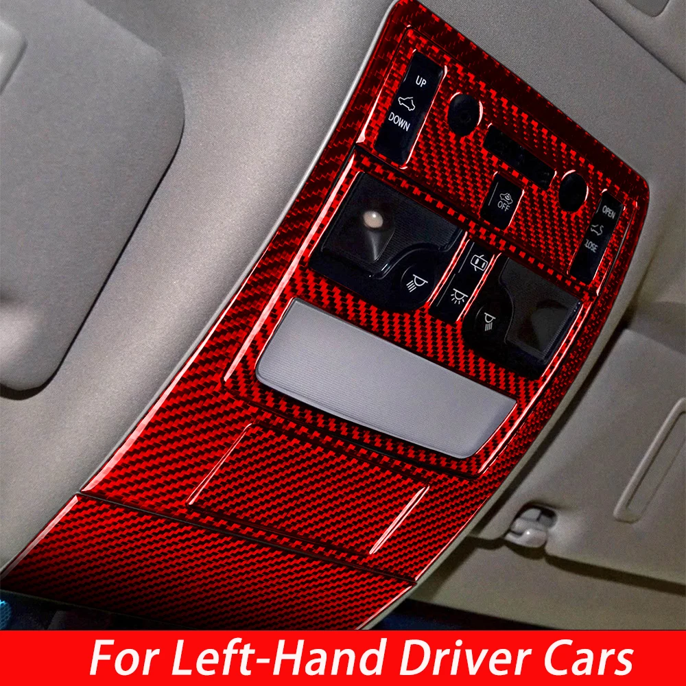 For Lexus GS 350 2012--2020 Black Carbon Fiber Reading Light Set Car Accessories Modifications Decorations Gift Stickers