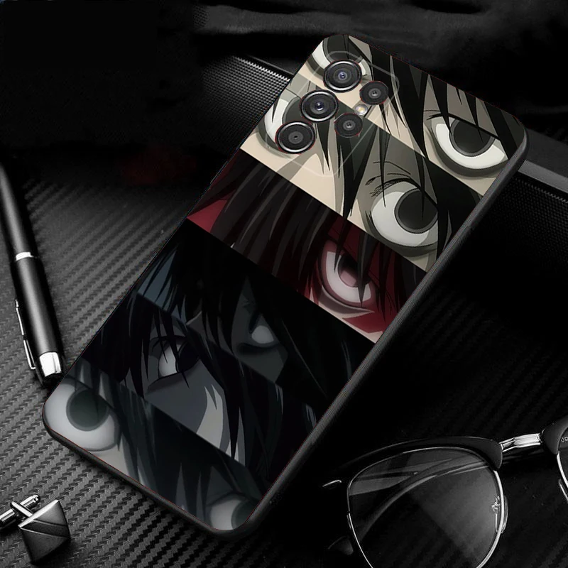 

Phone Case For Samsung Galaxy S25 S24 S23 S22 S21 Ultra S24 S23 S22 S21 S25 Plus S24 S20 FE Anime Death Note