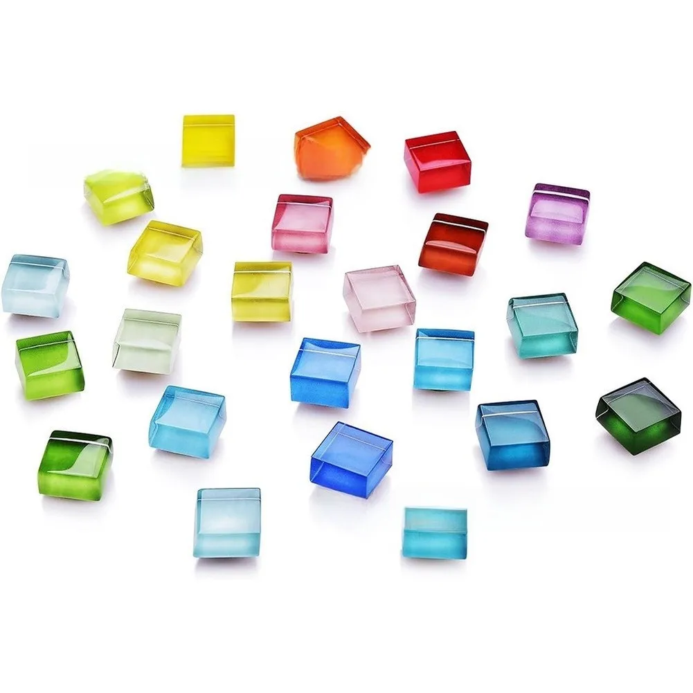 Decorative Mosaic Glass Magnets for Refrigerators and Metal Cabinets in Residential and Commercial Environments