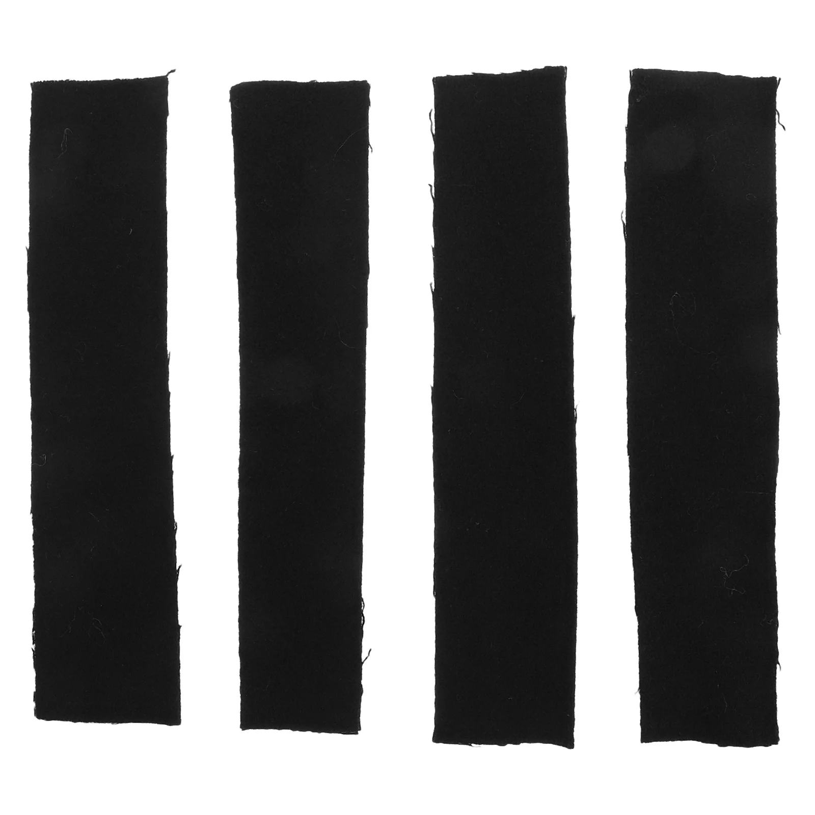 

4Pcs Erhu Resonance Control Pad Black Wool Felt Sound Dampening Filter for Noise Reduction Tone Enhancement Practice Performance