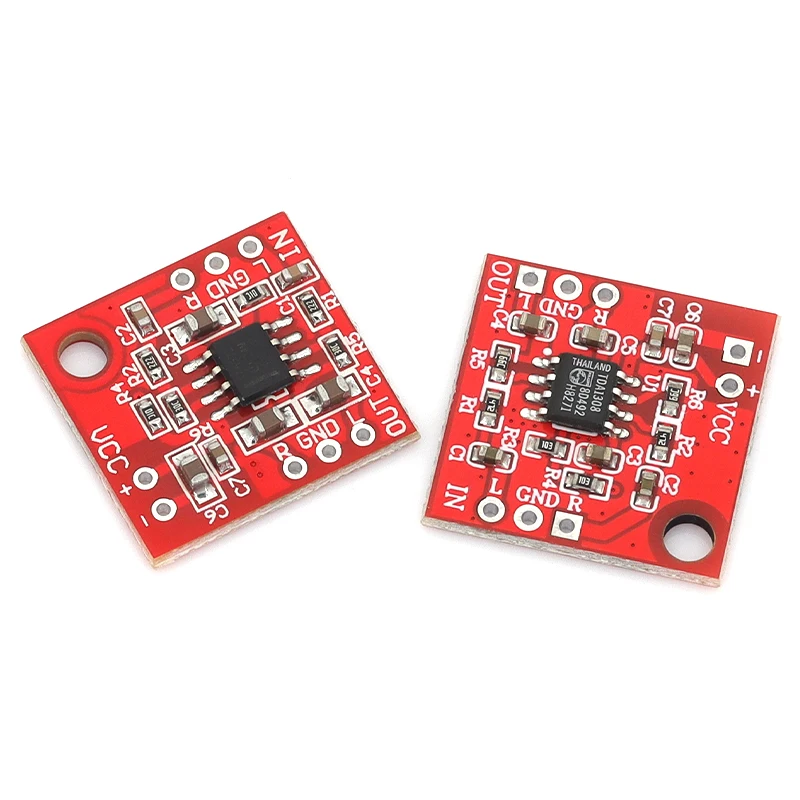 TDA1308 مضخم ضوت سماعات الأذن مجلس سماعة أمبير المضخم لوحة تركيبية 3 فولت-6 فولت