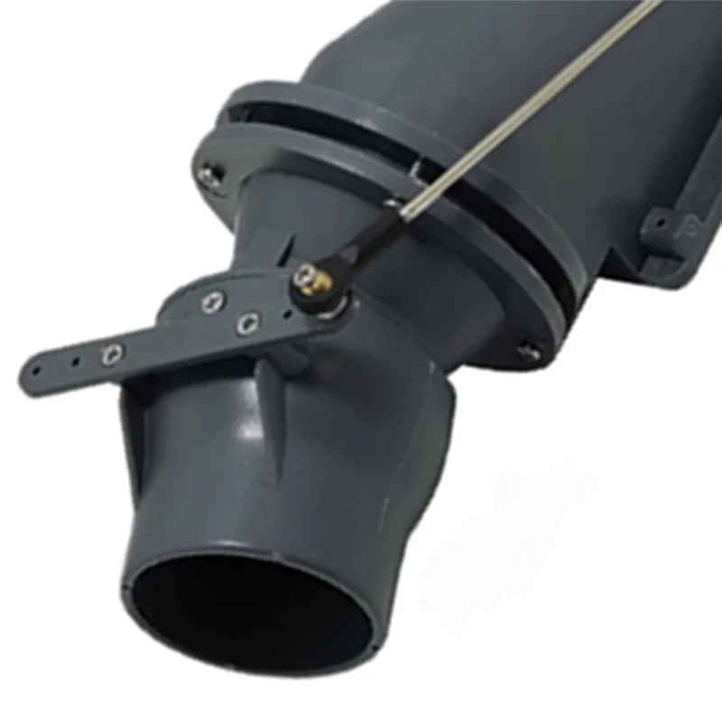 AA84 40Mm 대구경 스프레이 펌프 원격 제어 선박 모델 수정 펌프 3 블레이드 제트 펌프