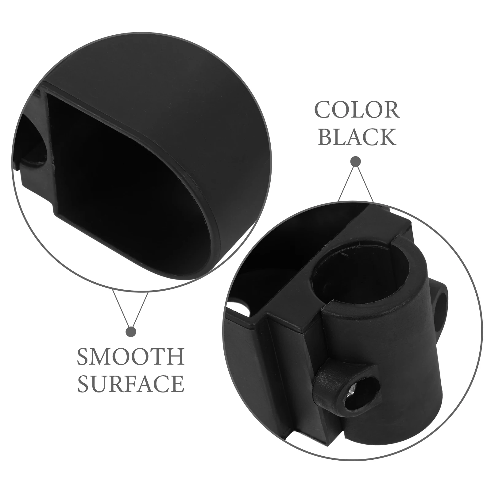 

1 комплект, 1 комплект, стойка для трости для инвалидной коляски, пластиковый аксессуар для мобильного скутера, легкая прочная портативная подставка для палки