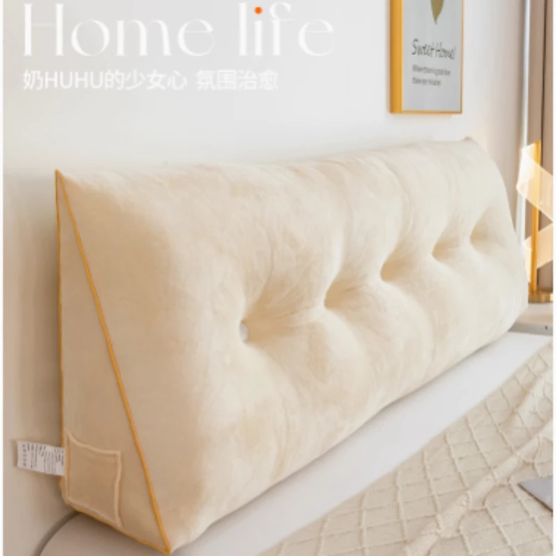 

Body Pillows for Bedroom Sleep Dakimakura Headboard Cushion Soft Large Backrest Anti-collision Back Support Cushion Throw Pillow
