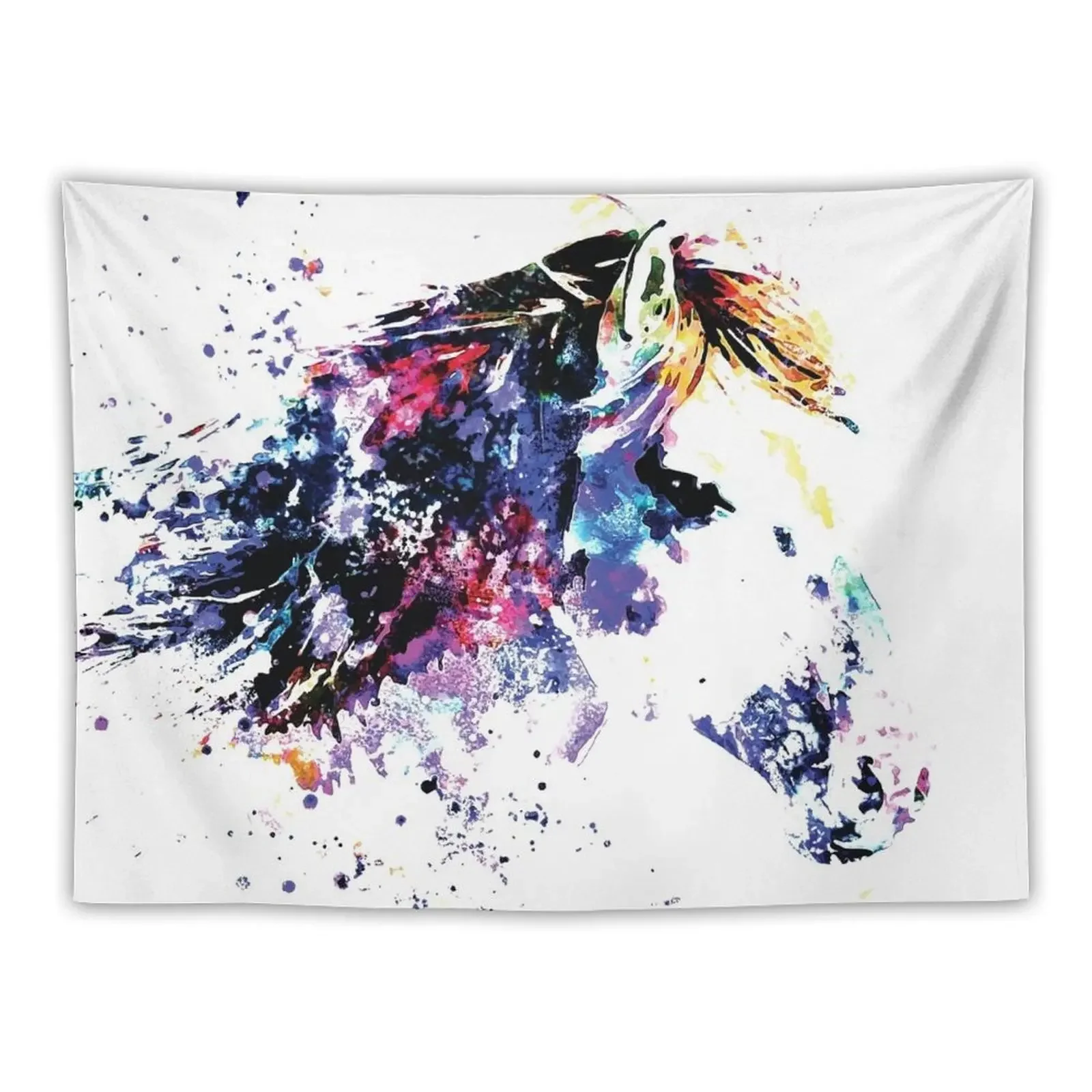 

Dream Colorful Horse - Fairy Tale Horse Tapestry Wall Decoration Items Room Decore Aesthetic Tapestry