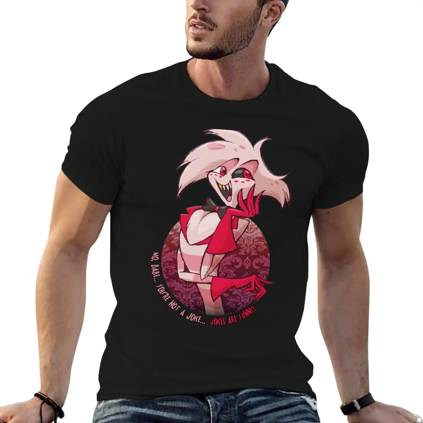 

Angel dust joke T-Shirt printed t shirts for man essential t shirt t shirts for man pack cotton T-shirt