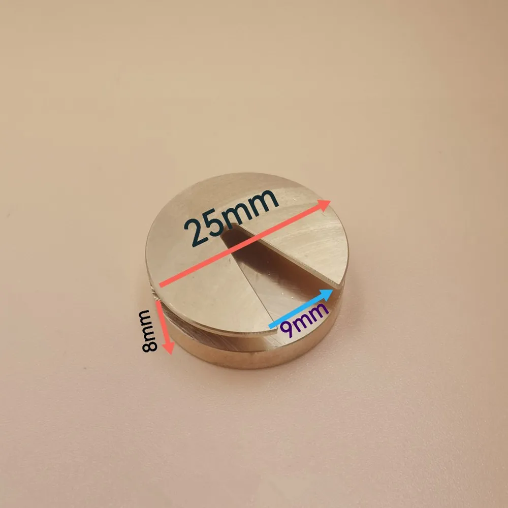 

U-образная 2,5 мм латунная база для чистки балансировочного колеса часов, кронштейн для балансировочного колеса, инструмент для ремонта часов