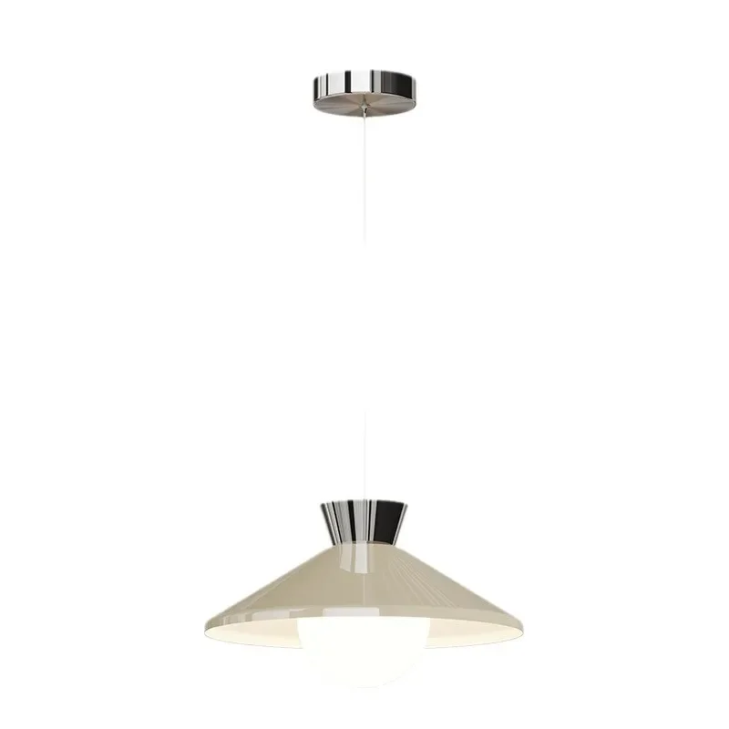 Full Spectrum Eye Protection Shift Restaurant Chandelier French Cream Wind Retractable Rocker Arm UFO Dining Table Chandelier