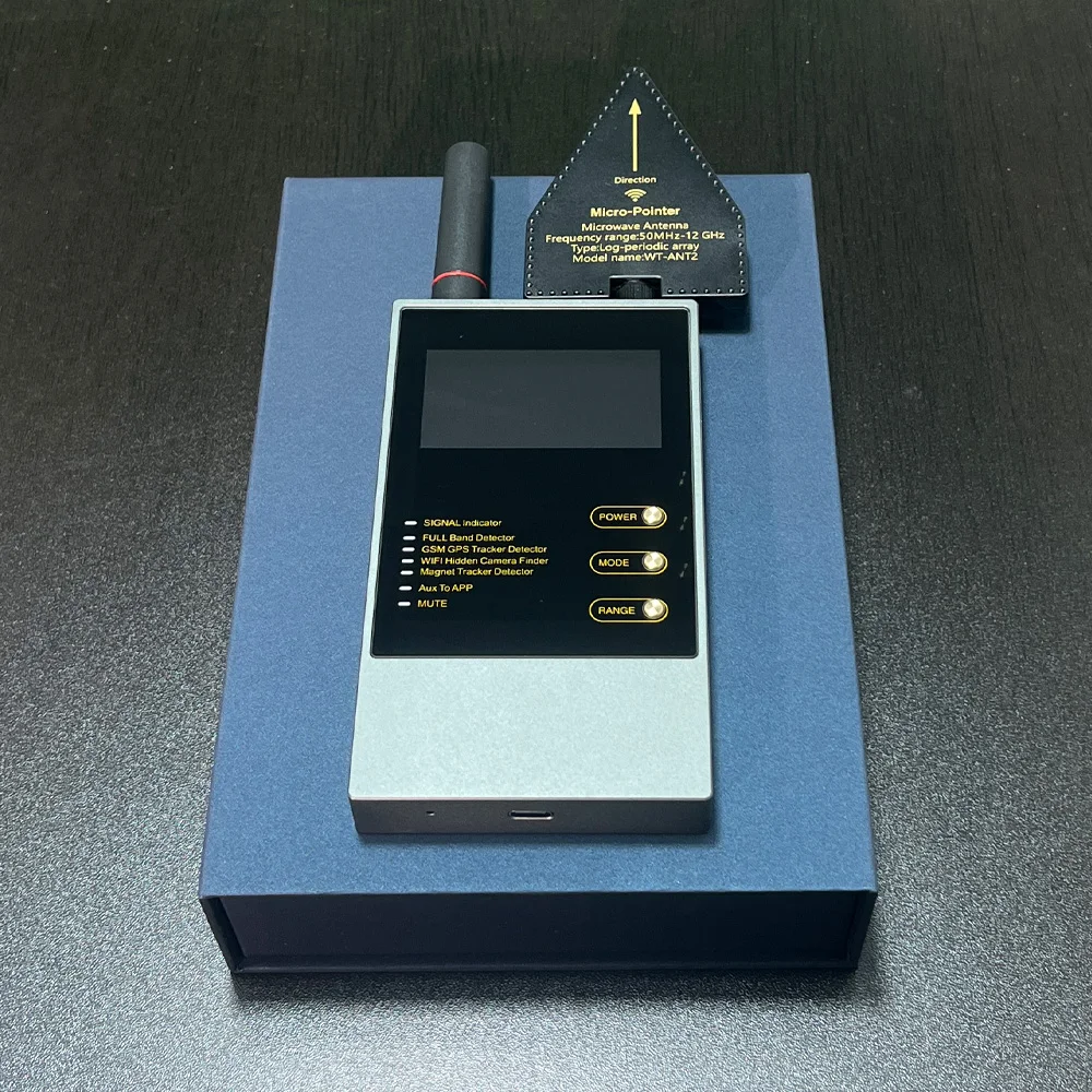 

UT-24/12 RF Signal Detector 12GHz - Find Hidden GPS Tracker, Spy Camera, Bug in Car Vehicle, Used Car Dealer Essential Tool