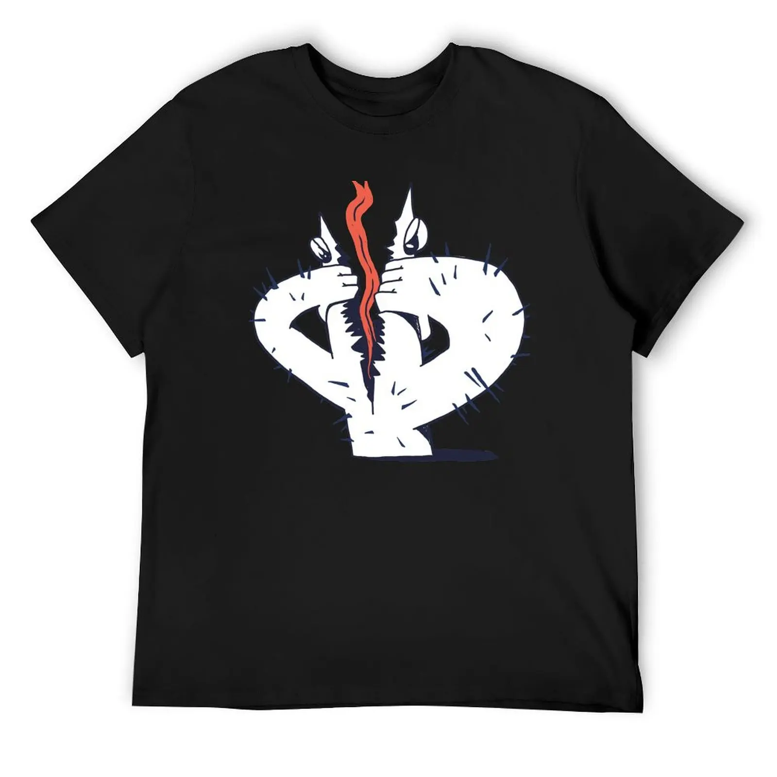 

Letter Ф splitting T-Shirt cute clothes heavyweights anime clothes clothes for men