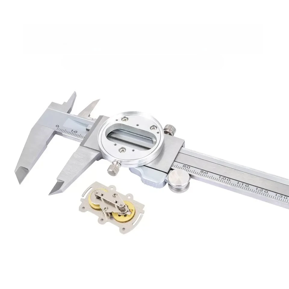 

l # For High Precision 0-200mm 0.02 Graduation Double Shock-Proof 6 Inch Dial Caliper Pro 0-300mm Calibrator Measuring To
