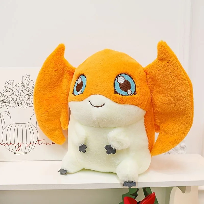 Digimon Patamon Plush Toy Cute Cartoon Elf Stuffed Animal Super Soft Kawaii Anime Peripheral Perfect Birthday Gift for friend view 2