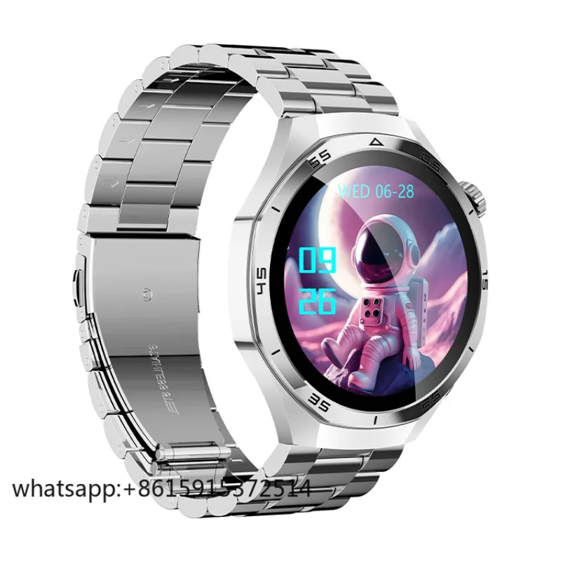 

TLCRETE WS-X31 Smart Watch Steel Strap Health Monitor Relojes Life Waterproof GPS Sport Tracking Smartwatch for Men Women