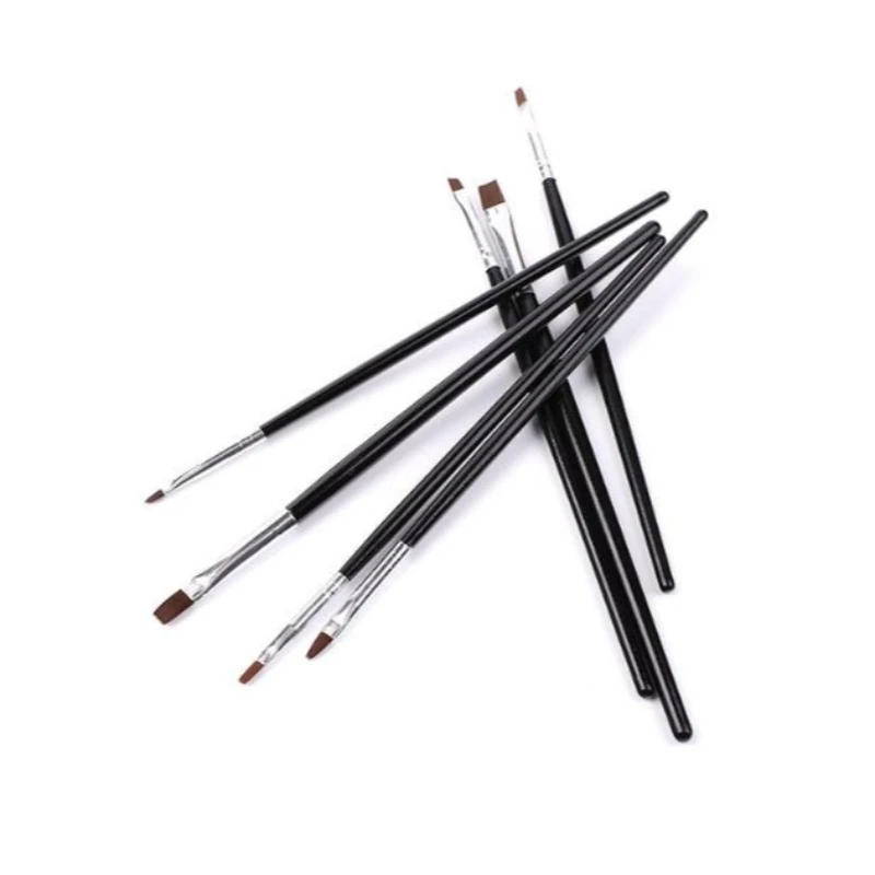 20×7Pcs/Set Dental Resin Brush Pens Shaping Silicone Tooth Tool For Adhesive Composite Cement Porcelain Teeth Tools