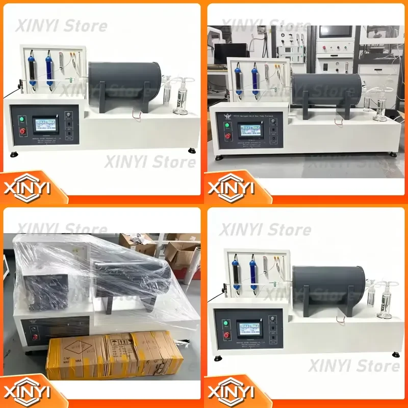 IEC 60754 Halogen Acid Release Test Apparatus for Cable Combustion Analysis Testing Machine