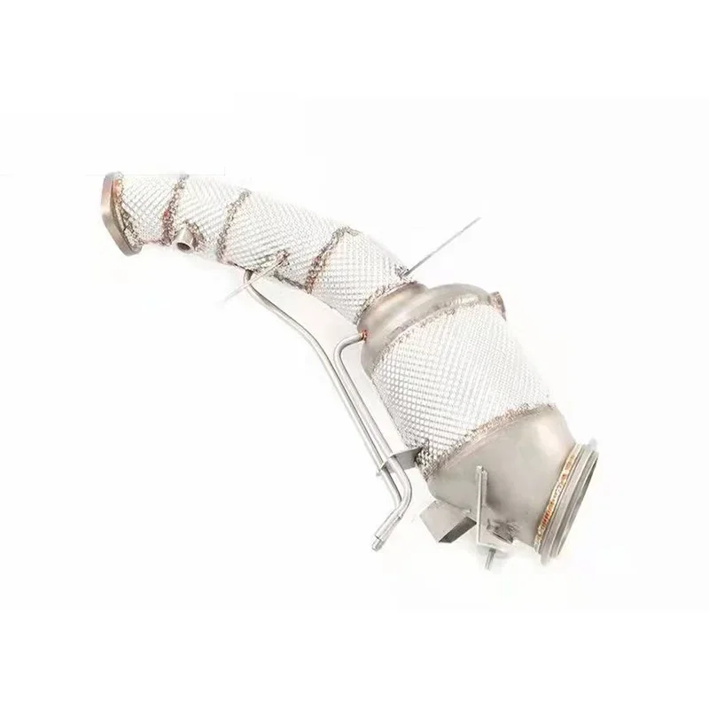 

Head Section High flow Pipes branch downpipe Exhaust Pipe with catalyst For Cadillac CT5/XT5/XT6 2.0T