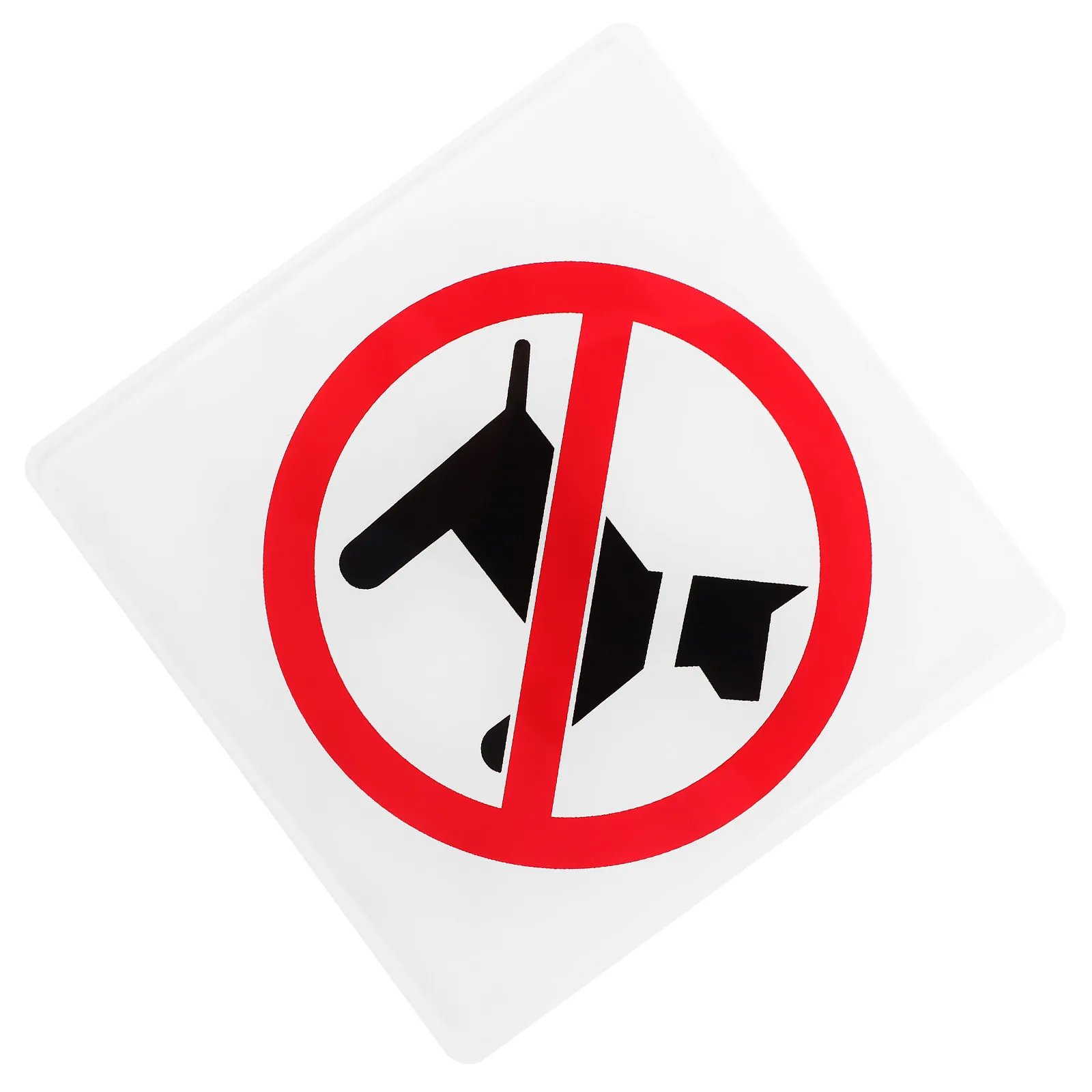Animal Sign Forbid Pet inside No Dog Dogs Allowed Warning Signs Business Notice