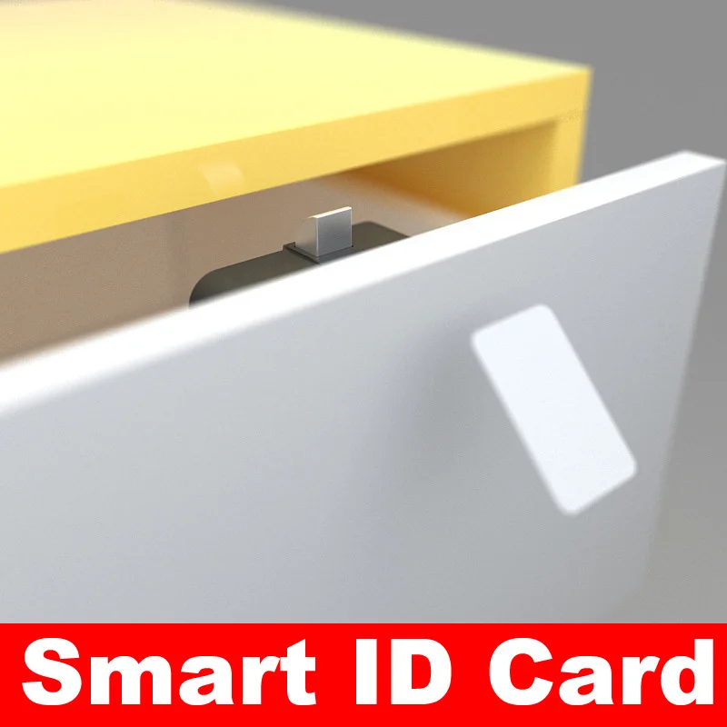 

Invisible Sensor IC ID CARD Drawer Door Lock Anti-theft Electronic File Cabinet Keyless For Wardrobe Furniture Drawer Box Home