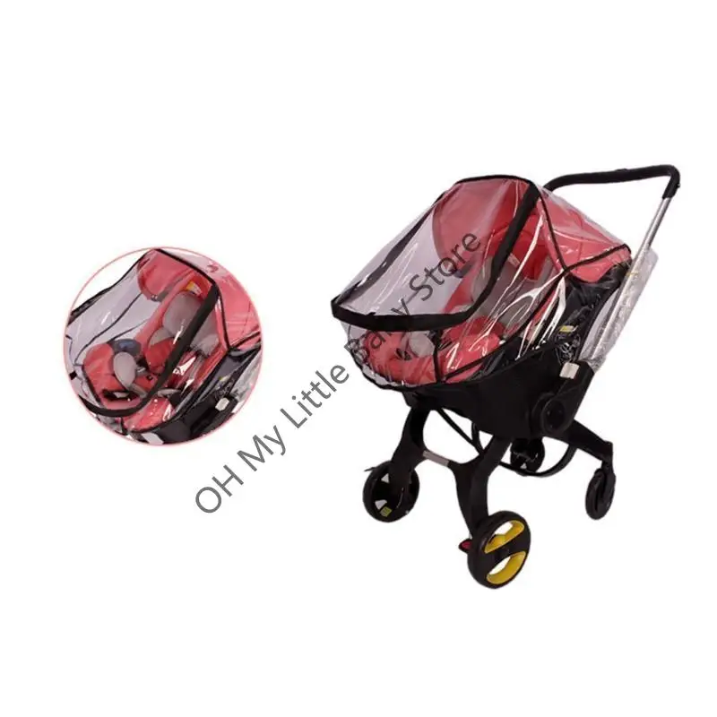 

M76C Baby Croller Rain Cover Math Car для водонепроницаемого ветроизотационального прозрачного экрана для коляской коляской