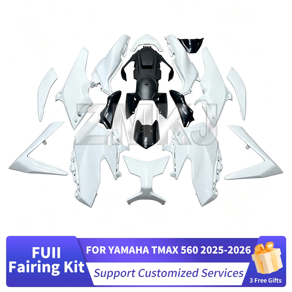 TMAX 560 2026 Whole Fairings Kit Fit For YAMAHA TMAX560 Tech MAX 2025 ABS Plastic Injection Mold Bodywork Motorcycle Fairing Set