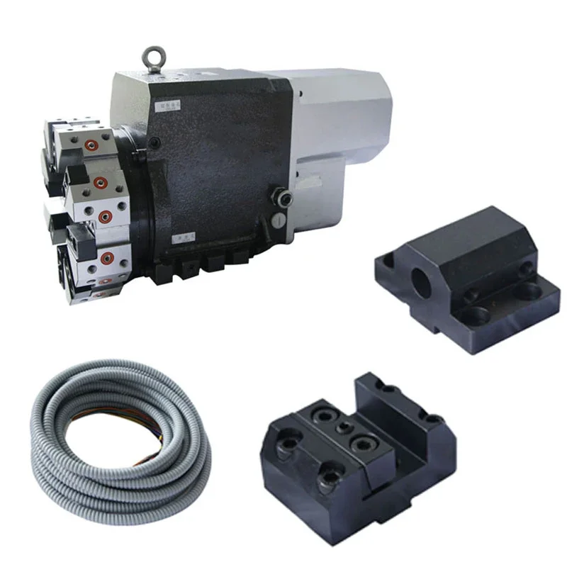 New NewYAXIN BWD Series Power Live  Quick Change Tool Holder Electric Turret 6 Station XWD WD 8 Position Turret for CNC Lathe