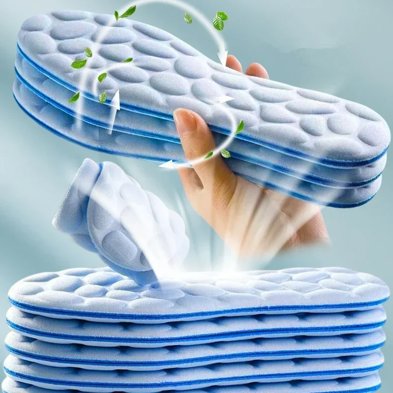 Orthopädische Einlegesohlen für Plantarfasziitis, Massage-Einlegesohle für Füße, Memory-Schaum, rutschfeste Schuhpolster, Sport-Stoßdämpfung, Schuhsohle