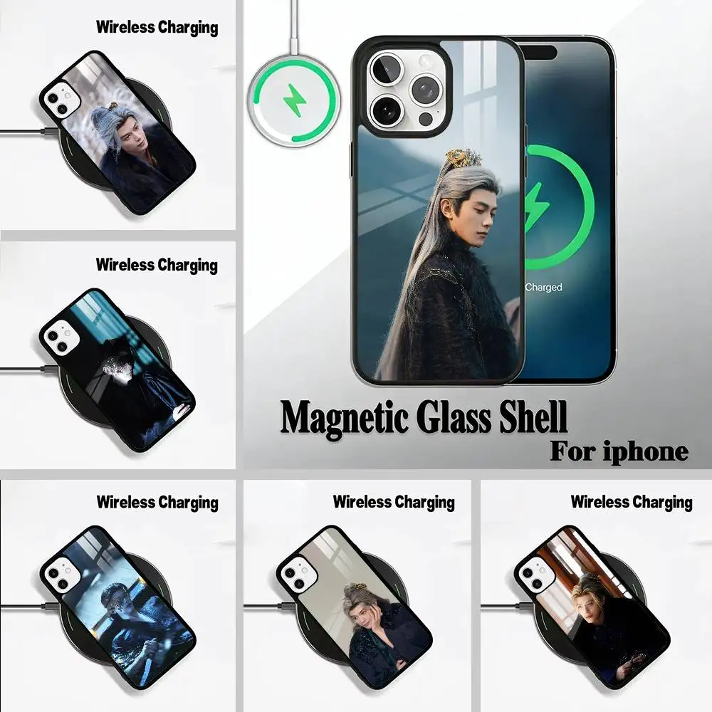 

Chasing Jade - Sui Yuanhuai For IPhone17 16 15 14 13 12 11 Plus Pro Max Plus Wireless Charger Phone Case
