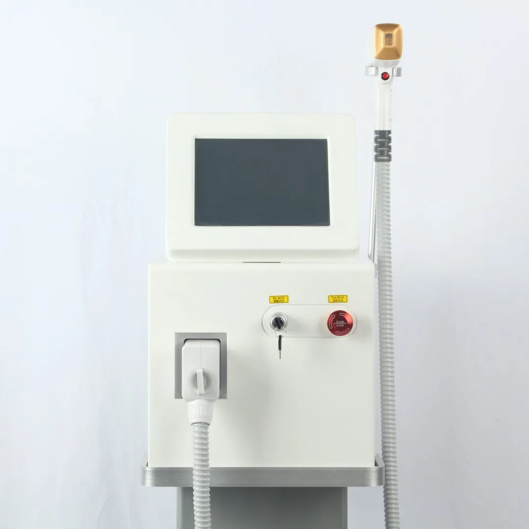 Professional Ice Hair Removal Machine, USA Diode Laser Bar, 3 Wavelengths 755 808 1064nm, 2000W Depilation Equipment for Salon