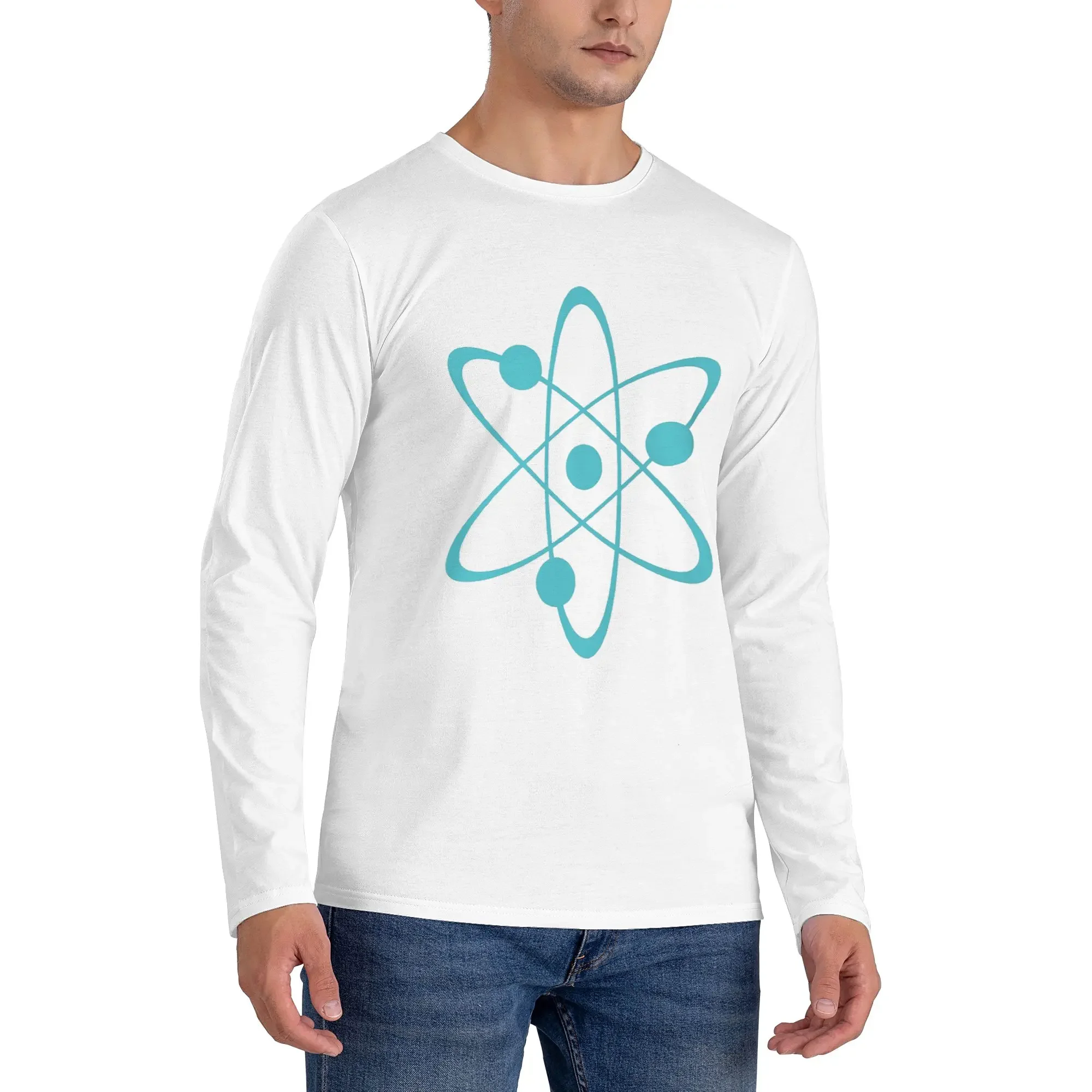 

Sheldon Cooper Im Not Crazy The Big Bang Theory Men's Long Sleeved T-shirt Breathable Round Neck T shirts Spring Autumn Men tops