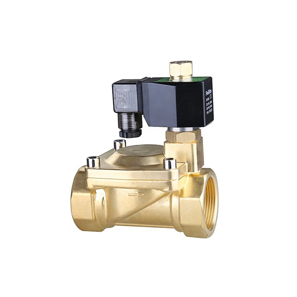 

Normally Closed 2" 24V 36V 220V General Brass Water Solenoid Valve