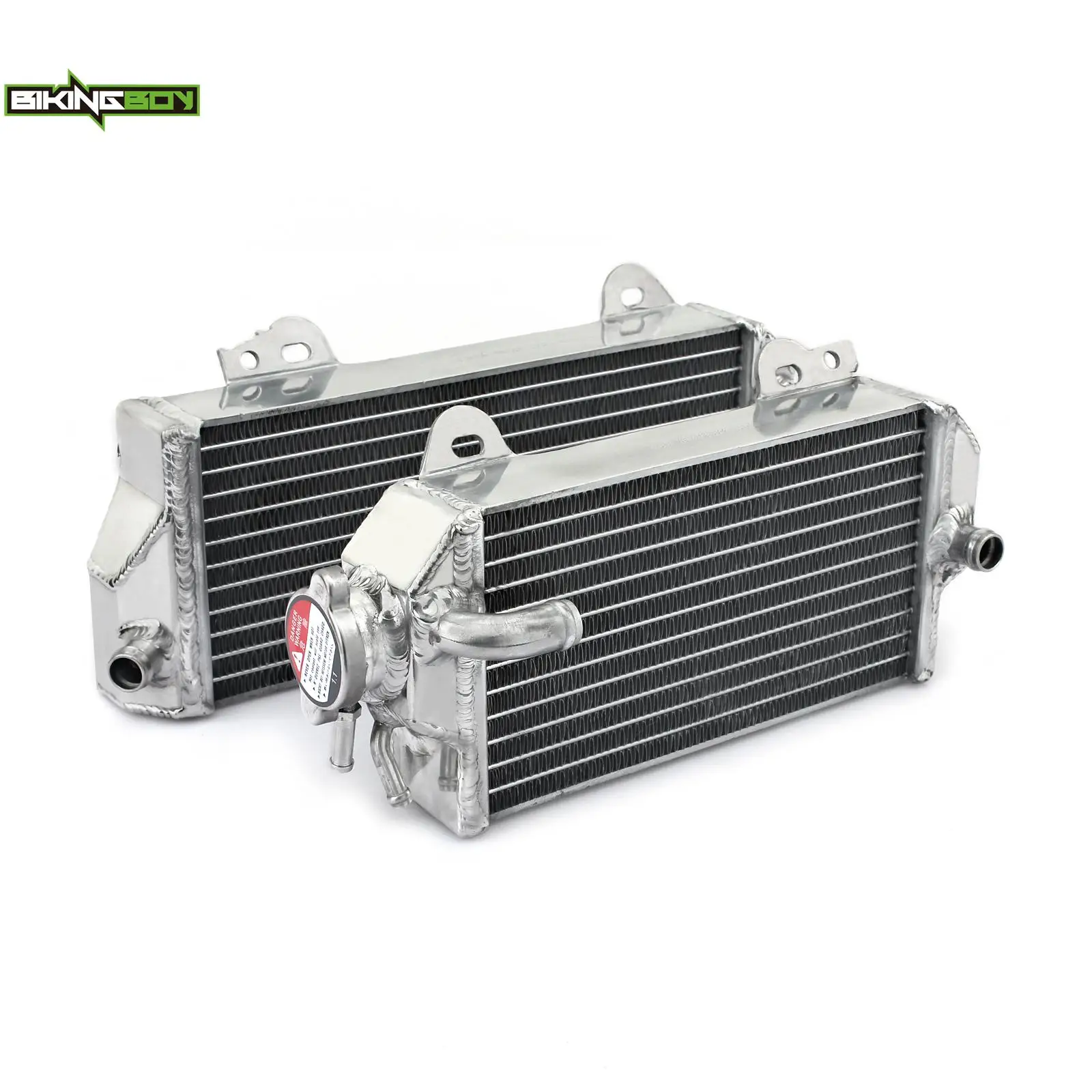 BIKINGBOY For Suzuki RMZ RM-Z 250 04 05 06 07 08 09 10 11 12 13 14 15 16 17 18 Engine Cooling Radiator Water Cooler Aluminium MX