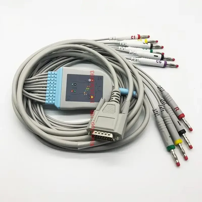 Limited Offer NEW Suitable For 10 Lead Wires Of Photoelectric Electrocardiograph Machine, Including ECG Suction Ball Limb Cli