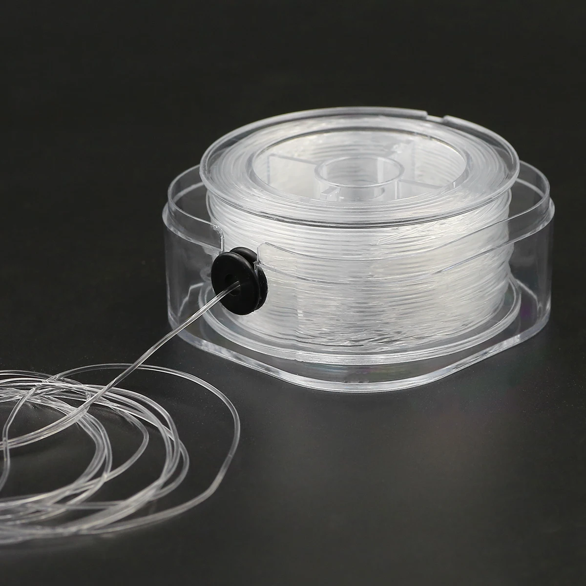 Weißer, flach verpackter 0,5–1 mm Draht, flacher Draht, der Perlendraht für Schmuckherstellung, Materialien, DIY-Armband, Halskette, Zubehör