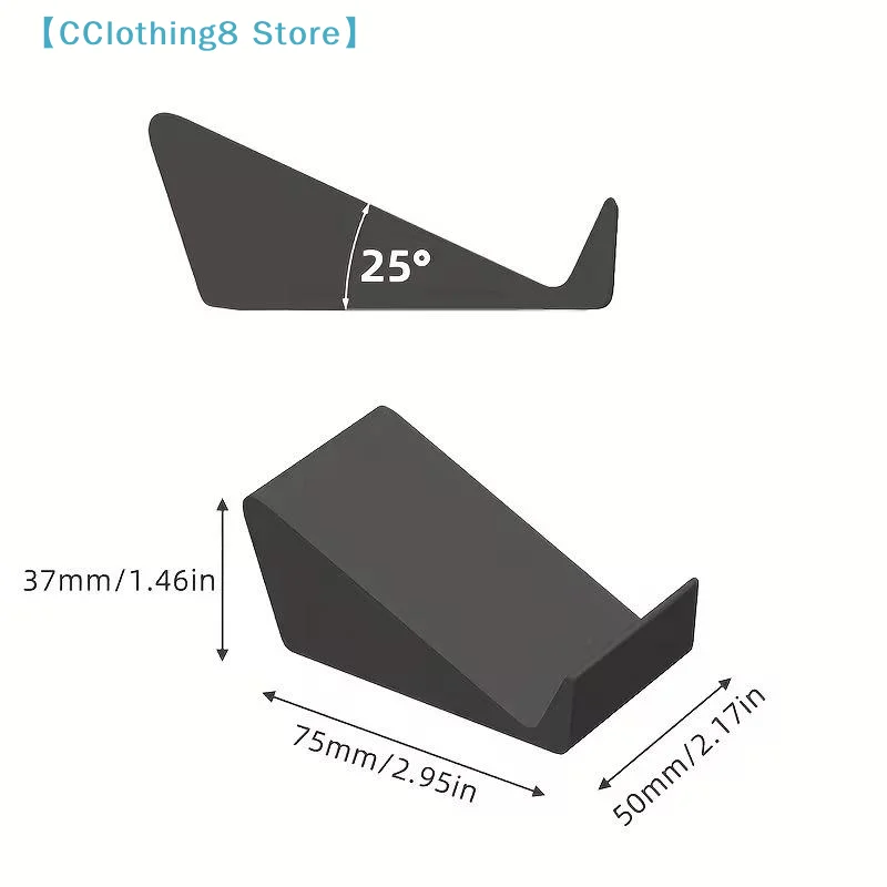 2Pcs Universal Soundbar Stand Base For Desktop Monitor Speaker TV Audio Speaker Bracket Feet Adjustable Audio Support【AliS8】 view 6